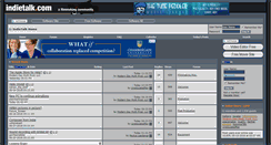 Desktop Screenshot of indietalk.com